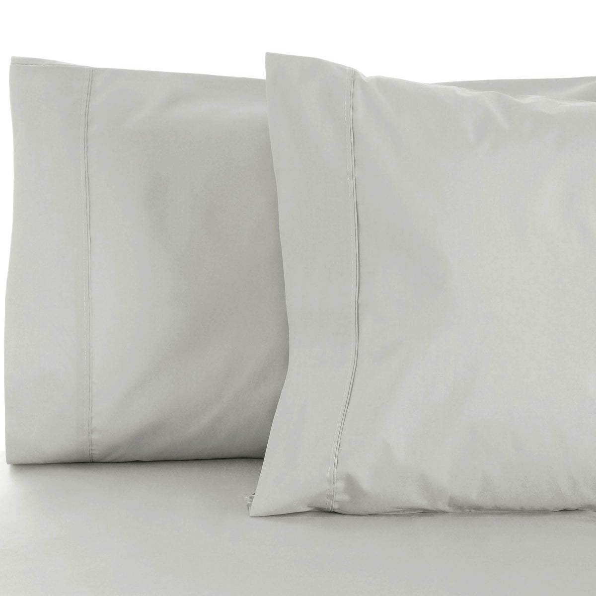 600 Thread Count Pillowcases Cotton Blend Solid Pillowcase Set