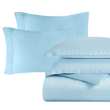 5-Piece Cotton Blend 600 Thread Count Duvet Cover Bundle