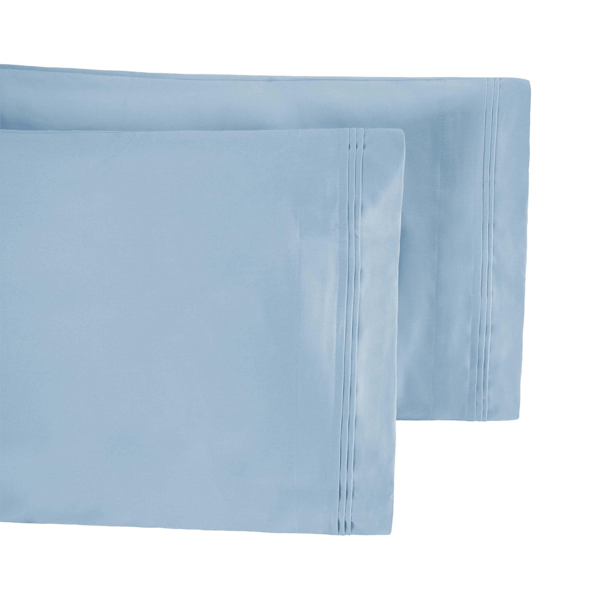 650 Thread Count Premium Egyptian Cotton Solid Pillowcase Set