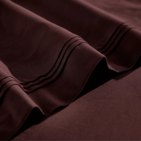 Egyptian Cotton Sateen Sheet Set 650 Thread Count
