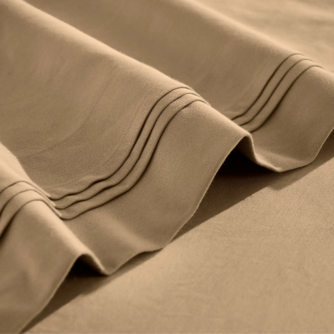 650 Thread Count Egyptian Cotton Bed Sheets - Sateen Weave