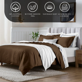 650 Thread Count Egyptian Cotton Solid Duvet Cover