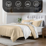 650 Thread Count Egyptian Cotton Solid Duvet Cover