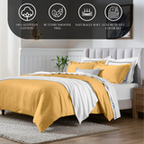 650 Thread Count Egyptian Cotton Solid Duvet Cover