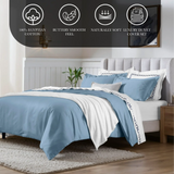 650 Thread Count Egyptian Cotton Solid Duvet Cover