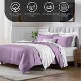 650 Thread Count Egyptian Cotton Solid Duvet Cover