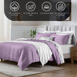 650 Thread Count Egyptian Cotton Solid Duvet Cover