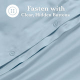 650 Thread Count Egyptian Cotton Solid Duvet Cover