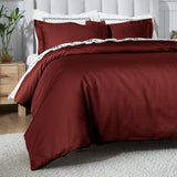650 Thread Count Egyptian Cotton Solid Duvet Cover