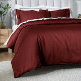 650 Thread Count Egyptian Cotton Solid Duvet Cover