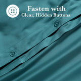 650 Thread Count Egyptian Cotton Solid Duvet Cover