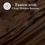 650 Thread Count Egyptian Cotton Solid Duvet Cover