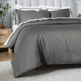 650 Thread Count Egyptian Cotton Solid Duvet Cover