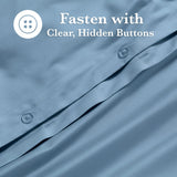 650 Thread Count Egyptian Cotton Solid Duvet Cover