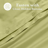 650 Thread Count Egyptian Cotton Solid Duvet Cover