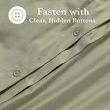 650 Thread Count Egyptian Cotton Solid Duvet Cover