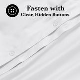 650 Thread Count Egyptian Cotton Solid Duvet Cover