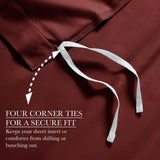 650 Thread Count Egyptian Cotton Solid Duvet Cover