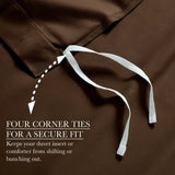 650 Thread Count Egyptian Cotton Solid Duvet Cover