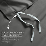 650 Thread Count Egyptian Cotton Solid Duvet Cover