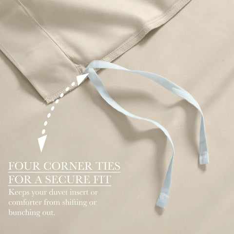 650 Thread Count Egyptian Cotton Solid Duvet Cover
