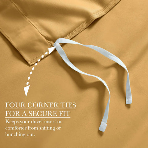 650 Thread Count Egyptian Cotton Solid Duvet Cover