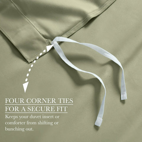 650 Thread Count Egyptian Cotton Solid Duvet Cover