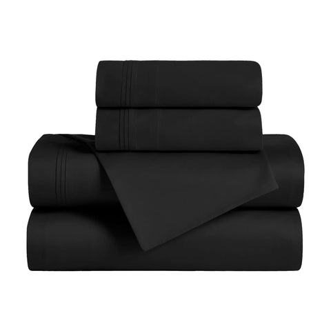 650 Thread Count Egyptian Cotton Bed Sheets - Sateen Weave