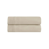 100% Egyptian Cotton 650 Thread Count Solid Pillowcase Set