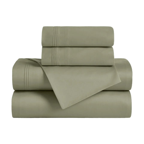 650 Thread Count Egyptian Cotton Bed Sheets - Sateen Weave