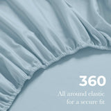 650 Thread Count Egyptian Cotton Bed Sheets - Sateen Weave