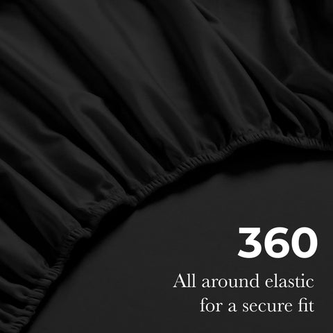 650 Thread Count Egyptian Cotton Bed Sheets - Sateen Weave