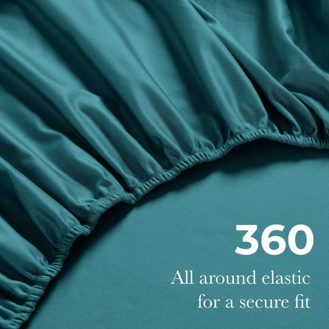 650 Thread Count Egyptian Cotton Bed Sheets - Sateen Weave