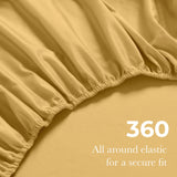Egyptian Cotton Sateen Sheet Set 650 Thread Count