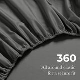 Egyptian Cotton Sateen Sheet Set 650 Thread Count