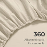 Egyptian Cotton Sateen Sheet Set 650 Thread Count