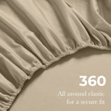 Egyptian Cotton Sateen Sheet Set 650 Thread Count