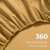 650 Thread Count Egyptian Cotton Bed Sheets - Sateen Weave