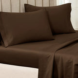 100% Egyptian Cotton 650 Thread Count Solid Pillowcase Set