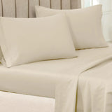 100% Egyptian Cotton 650 Thread Count Solid Pillowcase Set
