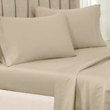 100% Egyptian Cotton 650 Thread Count Solid Pillowcase Set