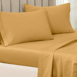 100% Egyptian Cotton 650 Thread Count Solid Pillowcase Set