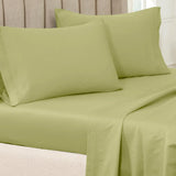 100% Egyptian Cotton 650 Thread Count Solid Pillowcase Set