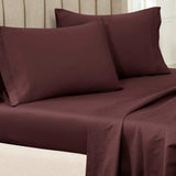 100% Egyptian Cotton 650 Thread Count Solid Pillowcase Set