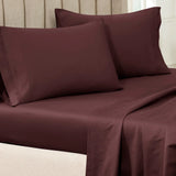 100% Egyptian Cotton 650 Thread Count Solid Pillowcase Set