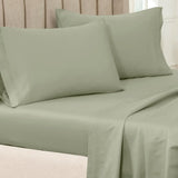 100% Egyptian Cotton 650 Thread Count Solid Pillowcase Set