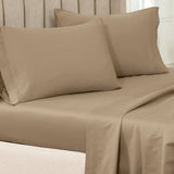 100% Egyptian Cotton 650 Thread Count Solid Pillowcase Set