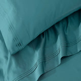 100% Egyptian Cotton 650 Thread Count Solid Pillowcase Set
