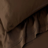 100% Egyptian Cotton 650 Thread Count Solid Pillowcase Set