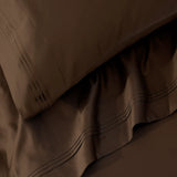 100% Egyptian Cotton 650 Thread Count Solid Pillowcase Set